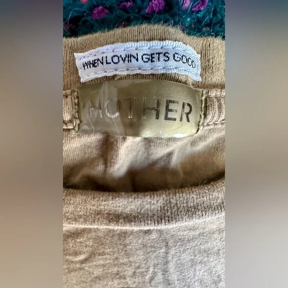 ‼️RARE‼️🎸MOTHER🎸🔥NWOT🔥The Lil Goodie Goodie Graphic Tee in Lady Wonder— M - Picture 7 of 16